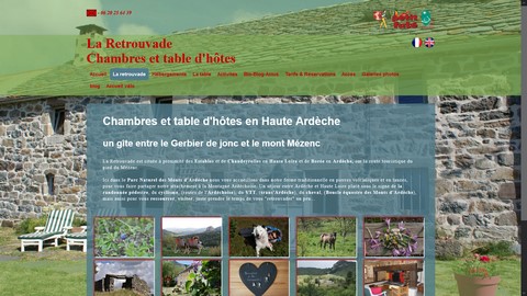 Chambres et Table d'Hôtes La Retrouvade à La Rochette