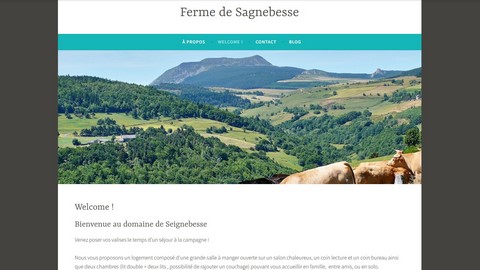 Gîte de la ferme de Sagnebesse aux Vastres