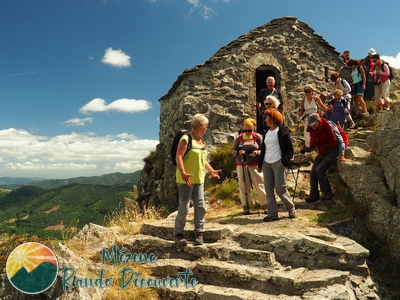Randonnée à la chapelle de Soutron, Géosite du Parc des Monts d'Ardèche